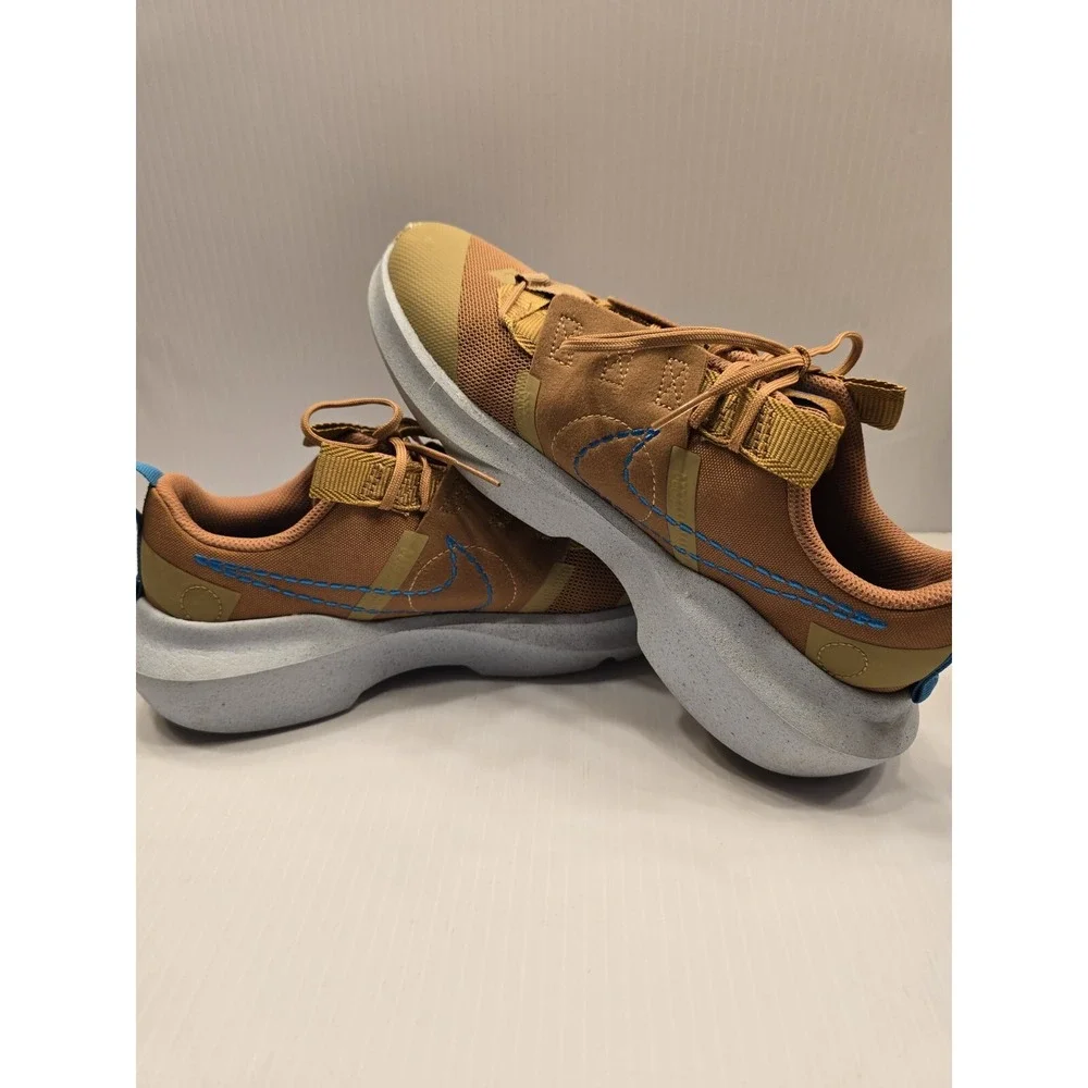 Size 6.5 Nike Crater Impact Low‎ Mineral Clay Laser Blue, Kids Grow Fast
